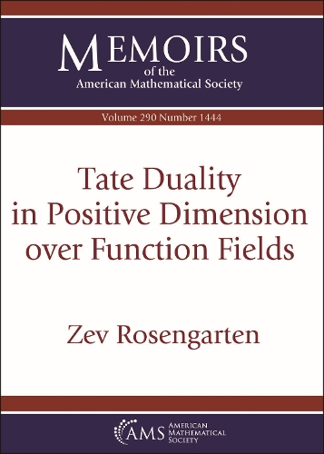 Tate Duality in Positive Dimension over Function Fields.