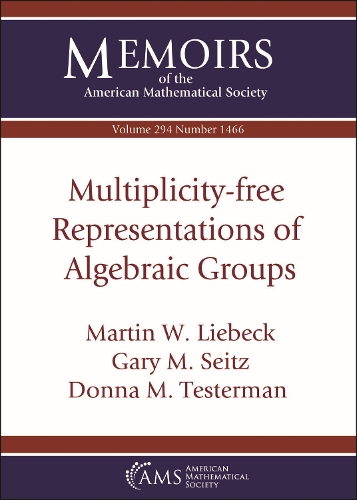 Multiplicity-free Representations of Algebraic Groups.