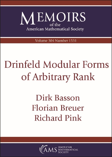 Drinfeld Modular Forms of Arbitrary Rank.