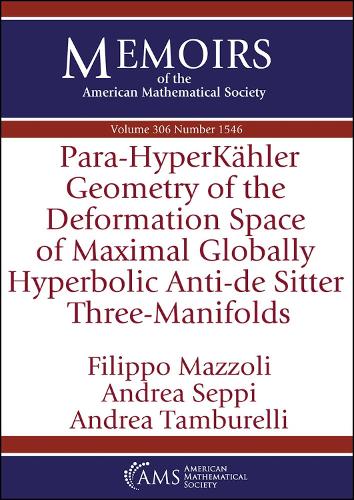 Para-HyperKahler Geometry of the Deformation Space of Maximal Globally Hyperbolic Anti-de Sitter Three-Manifolds.