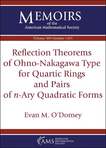 Reflection Theorems of Ohno-Nakagawa Type for Quartic Rings and Pairs of $n$-Ary Quadratic Forms.