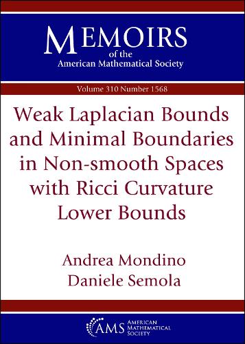 Weak Laplacian Bounds and Minimal Boundaries in Non-smooth Spaces with Ricci Curvature Lower Bounds.