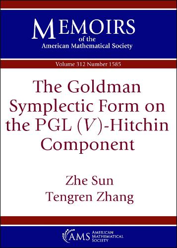 The Goldman Symplectic Form on the $\operatorname {PGL}(V)$-Hitchin Component.