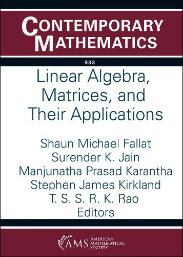 Linear Algebra, Matrices, and Their Applications.