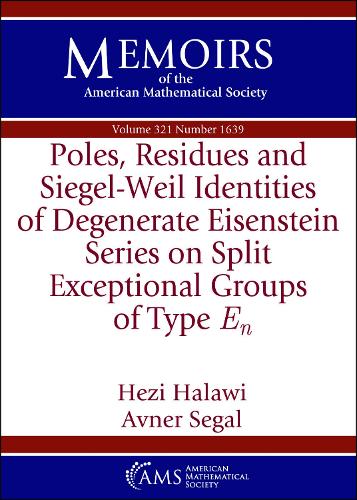 Poles, Residues and Siegel-Weil Identities of Degenerate Eisenstein Series on Split Exceptional Groups of Type $E_n$.