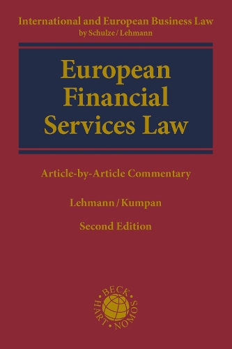 European Financial Services Law: Article-by-Article Commentary. 2nd edition