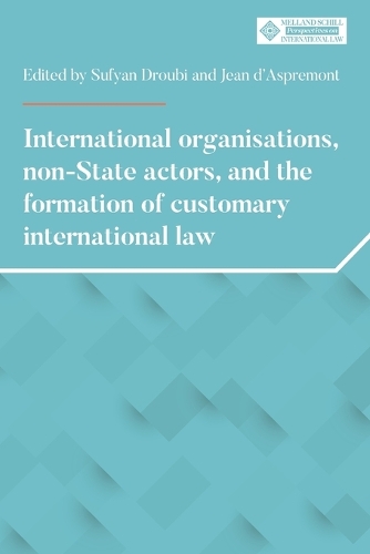 International organisations, non-State actors, and the formation of customary international law.