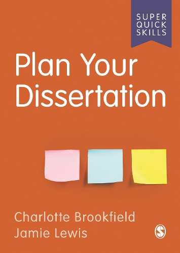 Plan Your Dissertation.