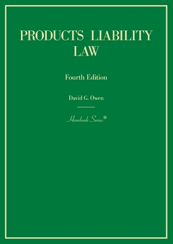 Products Liability Law.