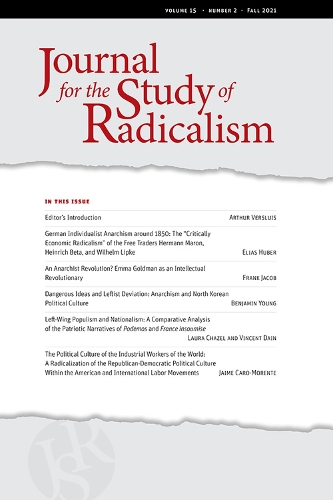 Journal for the Study of Radicalism 15, no. 2
