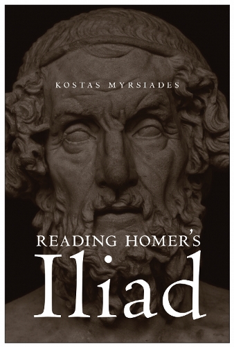 Reading Homer's Iliad.