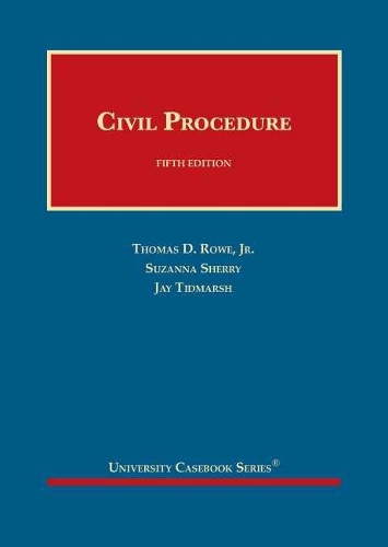 Civil Procedure.