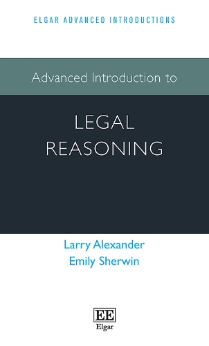 Advanced Introduction to Legal Reasoning.