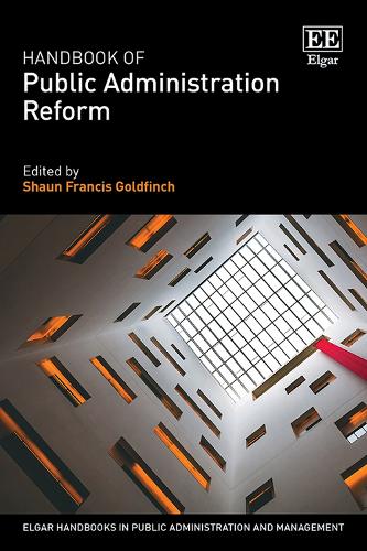Handbook of Public Administration Reform.
