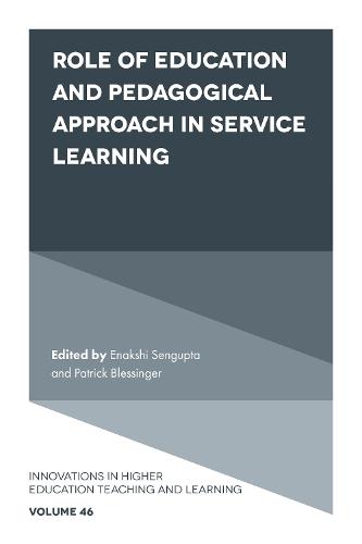 Role of Education and Pedagogical Approach in Service Learning.