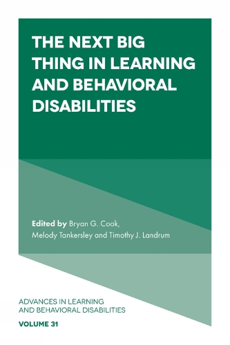 The Next Big Thing in Learning and Behavioral Disabilities.