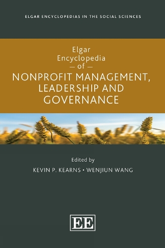 Elgar Encyclopedia of Nonprofit Management, Leadership and Governance.
