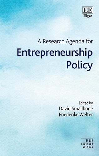 A Research Agenda for Entrepreneurship Policy.