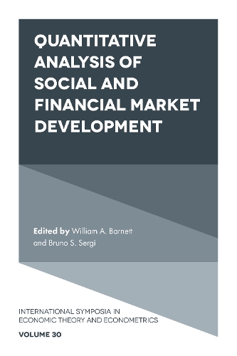 Quantitative Analysis of Social and Financial Market Development.