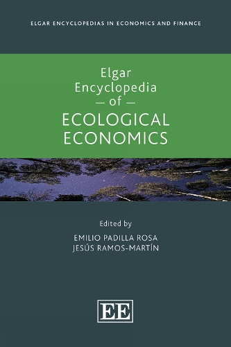 Elgar Encyclopedia of Ecological Economics.