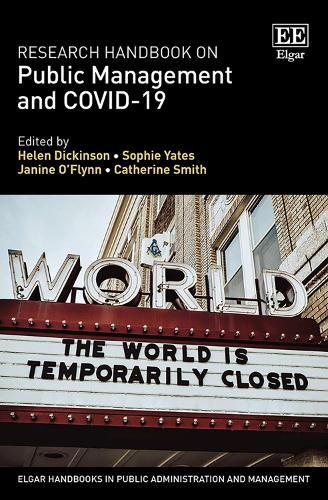 Research Handbook on Public Management and COVID-19.