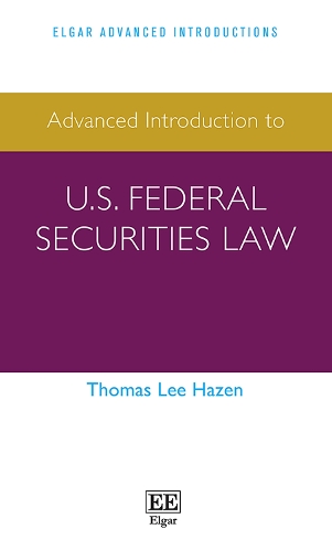 Advanced Introduction to U.S. Federal Securities Law.