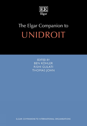 The Elgar Companion to UNIDROIT.