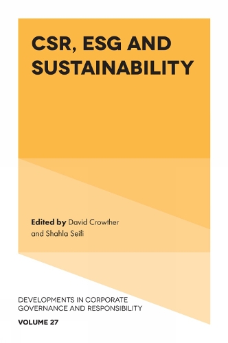 CSR, ESG and Sustainability.