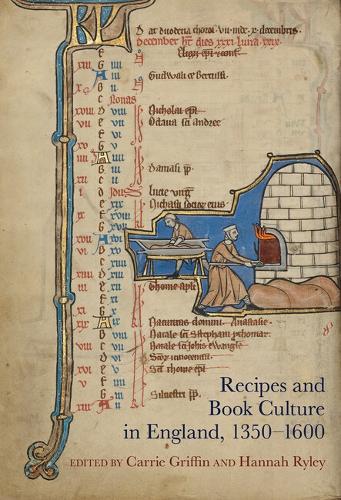 Recipes and Book Culture in England, 1350-1600.