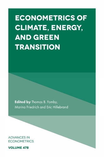 Econometrics of Climate, Energy, and Green Transition.