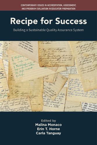 Recipe for Success: Building a Sustainable Quality Assurance System.
