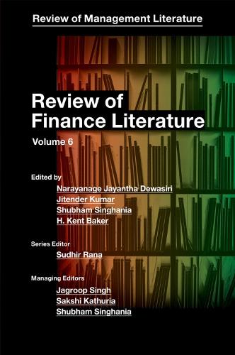 Review of Finance Literature.