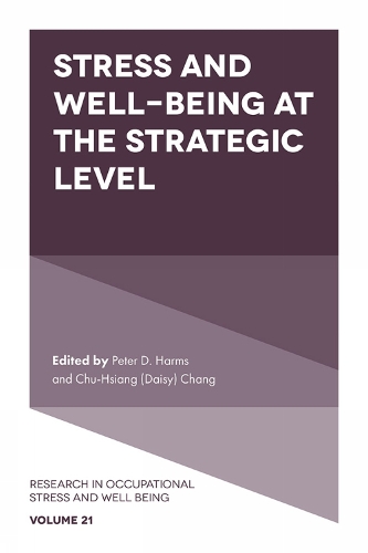 Stress and Well-Being at the Strategic Level.