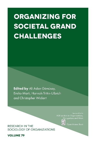 Organizing for Societal Grand Challenges.