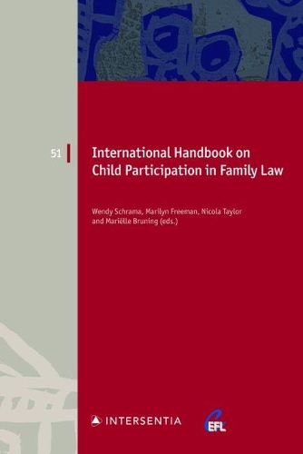 International Handbook on Child Participation in Family Law.