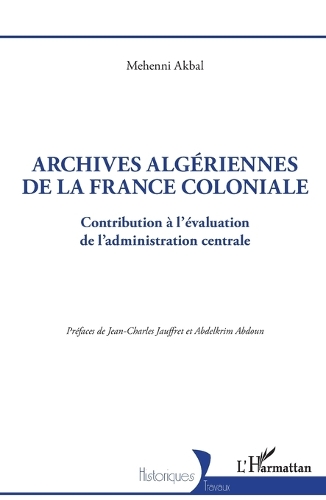 Archives algériennes de la France coloniale
