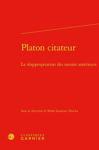 Platon citateur