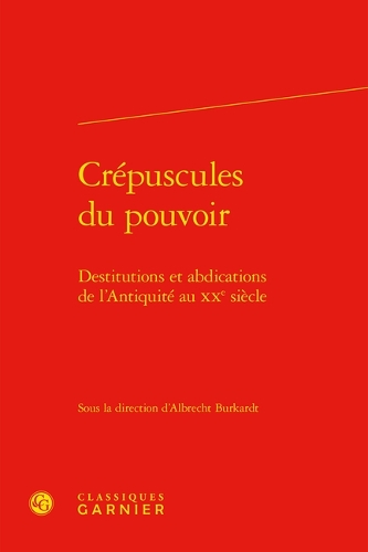 Crépuscules du pouvoir