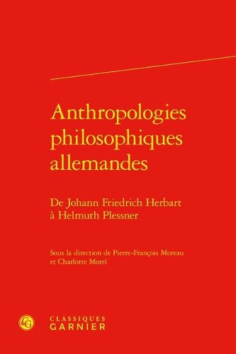 Anthropologies philosophiques allemandes