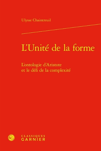 L'unite de la forme