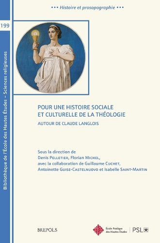 Pour une histoire sociale et culturelle de la théologie