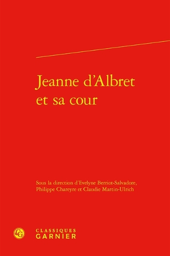 Jeanne d'Albret et sa cour.