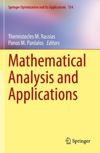Mathematical Analysis and Applications.