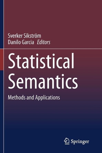 Statistical Semantics: Methods and Applications. 2020 ed.