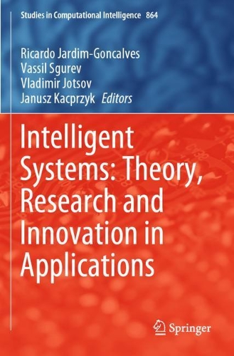 Intelligent Systems: Theory, Research and Innovation in Applications. 2020 ed.