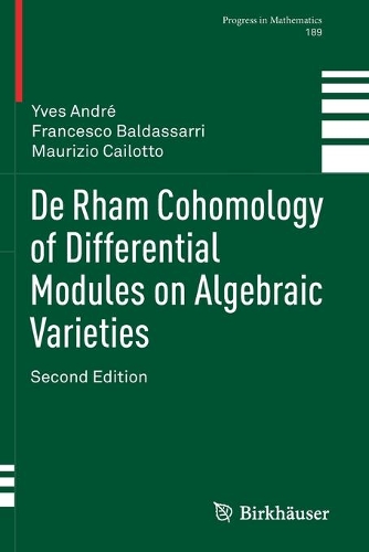De Rham Cohomology of Differential Modules on Algebraic Varieties.