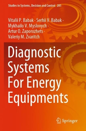 Diagnostic Systems For Energy Equipments. 1st ed. 2020
