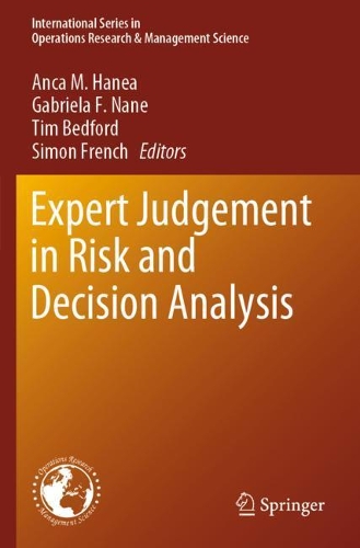 Expert Judgement in Risk and Decision Analysis. 2021 ed.