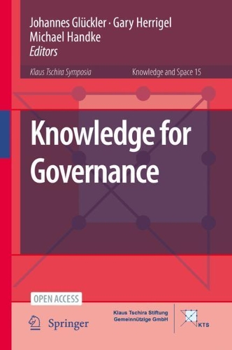 Knowledge for Governance. 1st ed. 2020