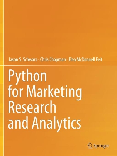 Python for Marketing Research and Analytics.